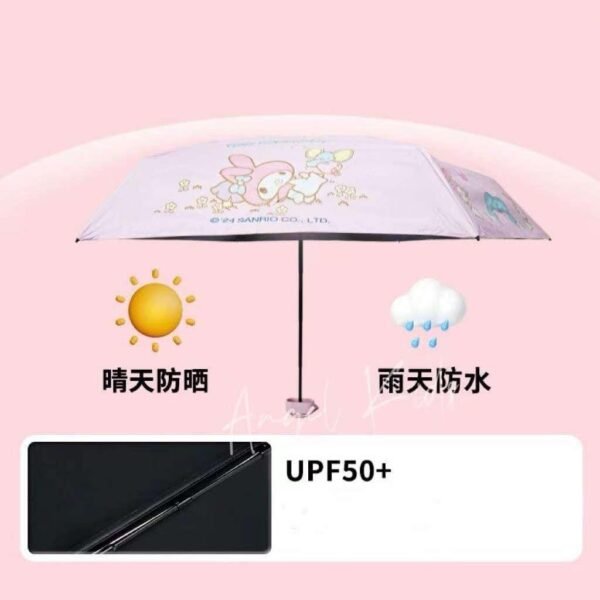 Sanrio五折輕量晴雨傘：圖片 2